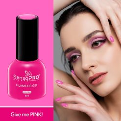 Oja Semipermanenta Glamour Gel SensoPRO Milano 8ml Give me PINK 52 1