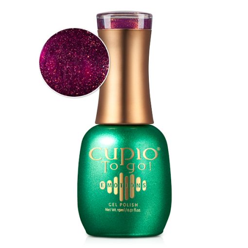 Oja semipermanenta Cupio To Go! Emotions Collection - Delight-Manichiura-2+1 CADOU