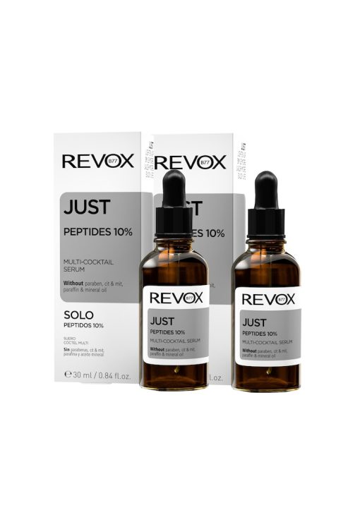 Pachet: 2x Serum cu Peptide  Just peptides 10% multi-cocktail -30ml-FEMEI/INGRIJIRE COSMETICA/Produse cosmetice-INGRIJIRE COSMETICA/Produse cosmetice