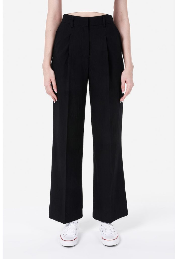 Pantaloni ampli cu talie inalta-FEMEI/IMBRACAMINTE/Pantaloni si colanti-IMBRACAMINTE/Pantaloni si colanti