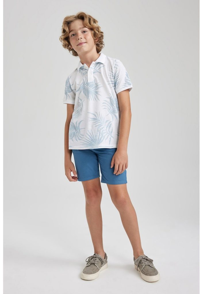 Pantaloni chino de bumbac-BAIETI/IMBRACAMINTE/Sorturi-IMBRACAMINTE/Sorturi
