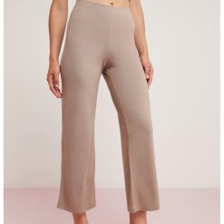 Pantaloni crop cu talie inalta-FEMEI/IMBRACAMINTE/Pantaloni si colanti-IMBRACAMINTE/Pantaloni si colanti