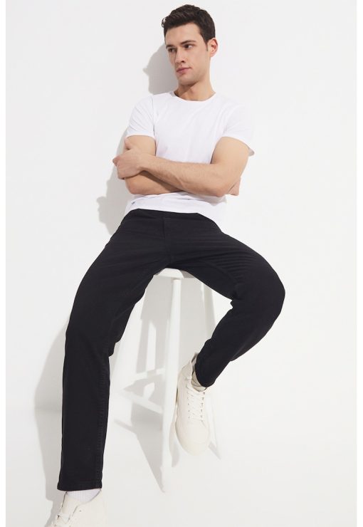 Pantaloni cu croiala conica si buzunare-BARBATI/IMBRACAMINTE/Pantaloni si colanti-IMBRACAMINTE/Pantaloni si colanti