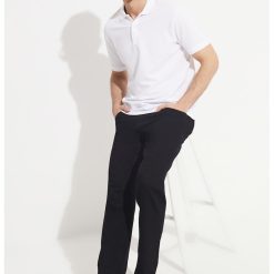 Pantaloni cu croiala dreapta si buzunare-BARBATI/IMBRACAMINTE/Pantaloni si colanti-IMBRACAMINTE/Pantaloni si colanti