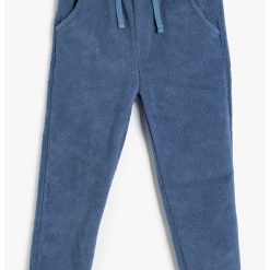 Pantaloni cu snur si buzunare laterale-BAIETI/IMBRACAMINTE/Blugi-IMBRACAMINTE/Blugi