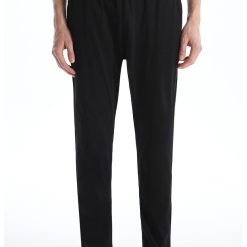 Pantaloni de pijama cu snur de ajustare-BARBATI/IMBRACAMINTE/Pijamale si halate de baie-IMBRACAMINTE/Pijamale si halate de baie