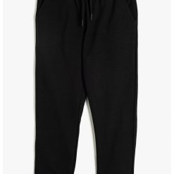 Pantaloni de trening cu snur de ajustare si buzunare laterale-BAIETI/IMBRACAMINTE/Blugi-IMBRACAMINTE/Blugi