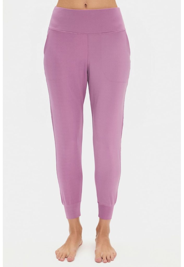 Pantaloni de trening cu talie inalta-FEMEI/IMBRACAMINTE/Pantaloni si colanti-IMBRACAMINTE/Pantaloni si colanti