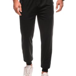 Pantaloni de trening din amestec de bumbac-BARBATI/IMBRACAMINTE/Pantaloni si colanti-IMBRACAMINTE/Pantaloni si colanti