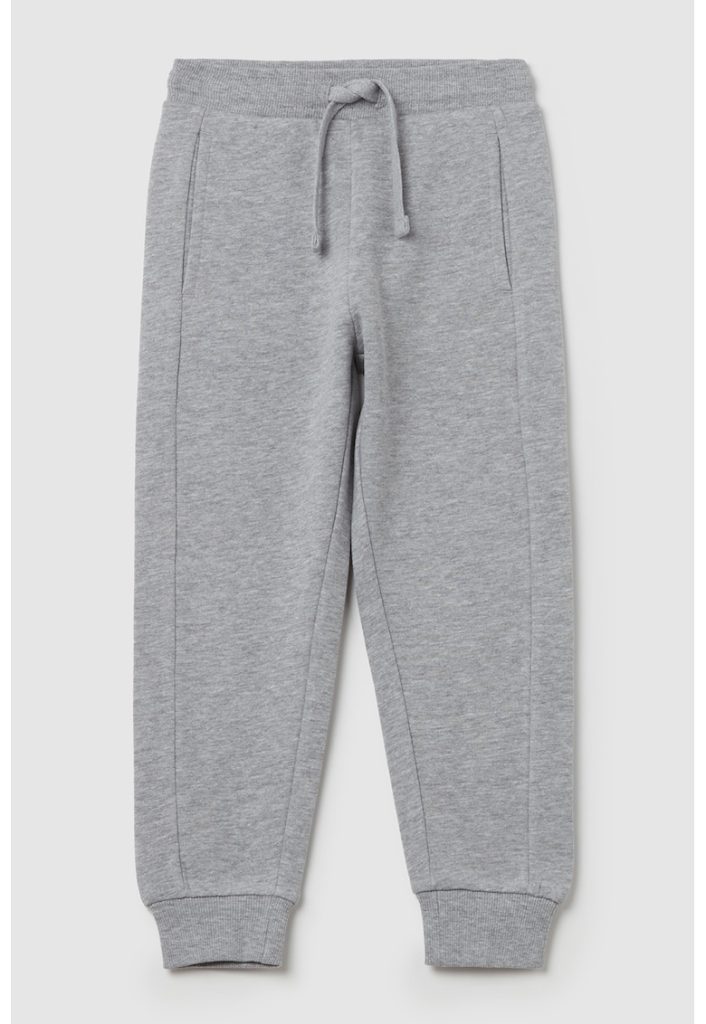 Pantaloni de trening din bumbac cu snur de ajustare-BAIETI/IMBRACAMINTE/Blugi-IMBRACAMINTE/Blugi