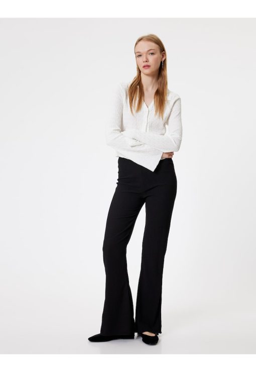 Pantaloni evazati-FEMEI/IMBRACAMINTE/Pantaloni si colanti-IMBRACAMINTE/Pantaloni si colanti
