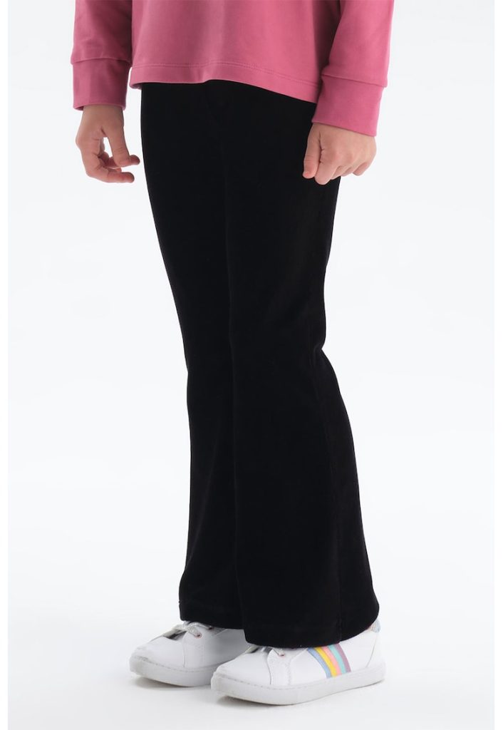Pantaloni evazati cu talie inalta-FETE/IMBRACAMINTE/Blugi-IMBRACAMINTE/Blugi
