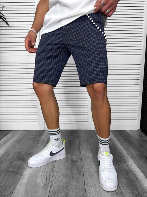 Pantaloni scurti casual  bleumain  13180-Pantaloni > Pantaloni scurti