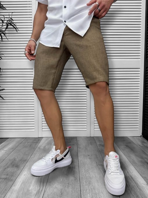 Pantaloni scurti casual  cu imprimeu  13114-Pantaloni > Pantaloni scurti