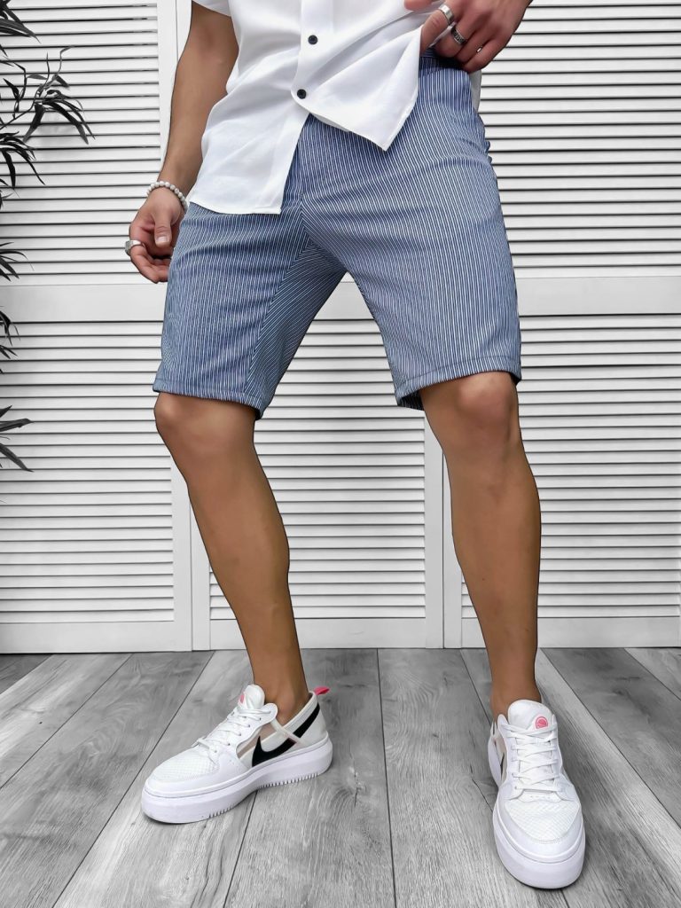 Pantaloni scurti casual  cu imprimeu  13115-Pantaloni > Pantaloni scurti