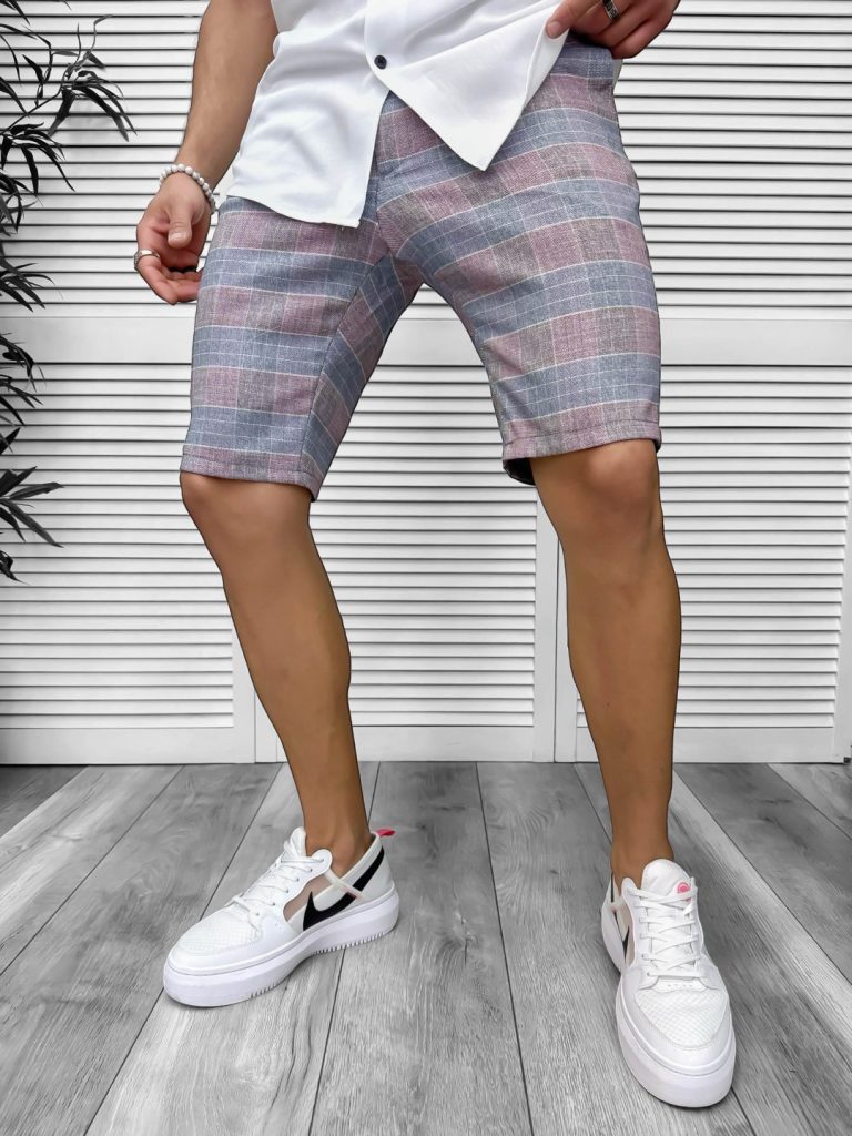 Pantaloni scurti casual  cu imprimeu  13123-Pantaloni > Pantaloni scurti