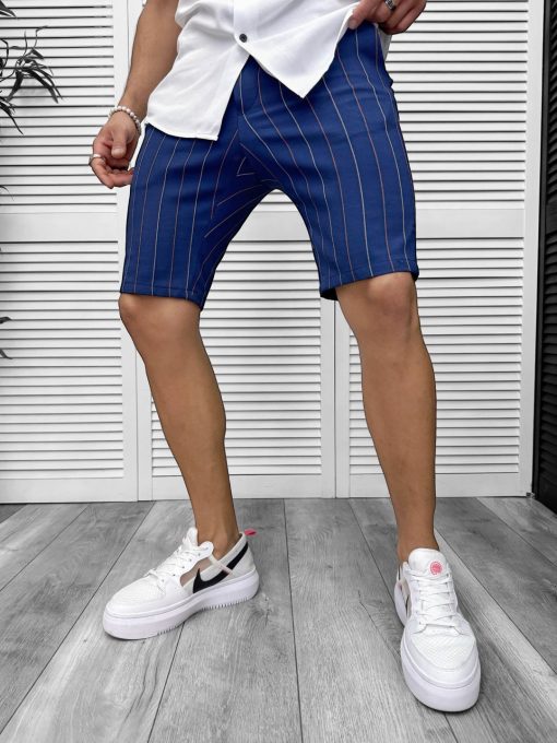 Pantaloni scurti casual  cu imprimeu  13130-Pantaloni > Pantaloni scurti
