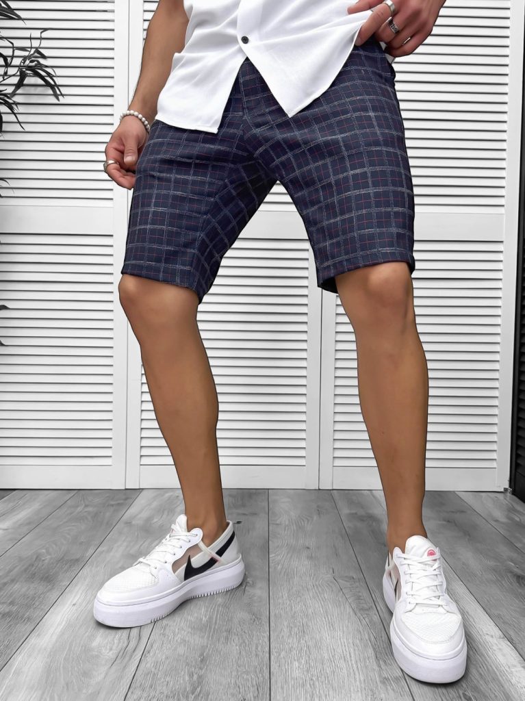 Pantaloni scurti casual  cu imprimeu  13136-Pantaloni > Pantaloni scurti