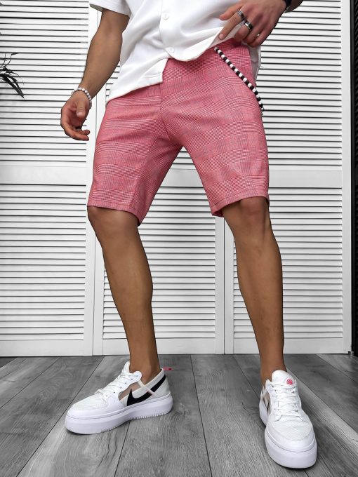 Pantaloni scurti casual  cu imprimeu 13157-Pantaloni > Pantaloni scurti