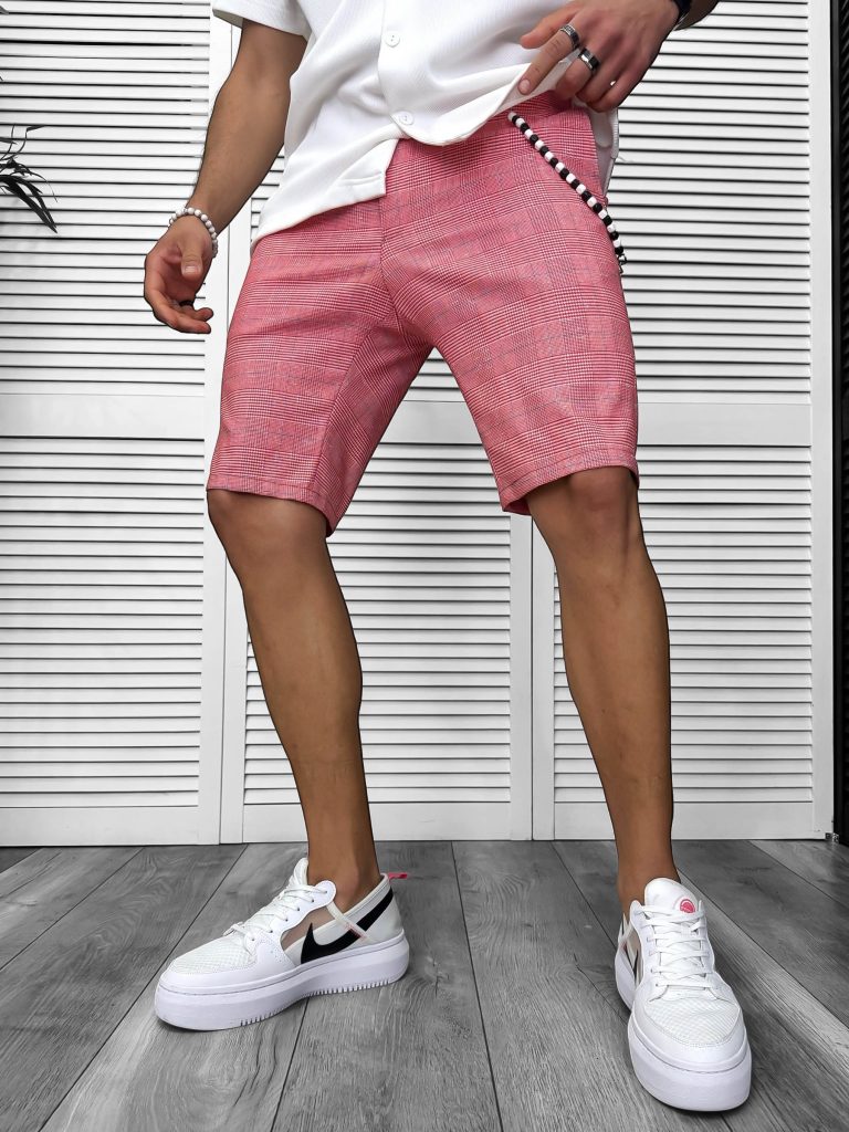 Pantaloni scurti casual  cu imprimeu 13157-Pantaloni > Pantaloni scurti