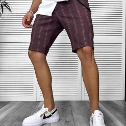 Pantaloni scurti casual  cu imprimeu 13158-Pantaloni > Pantaloni scurti