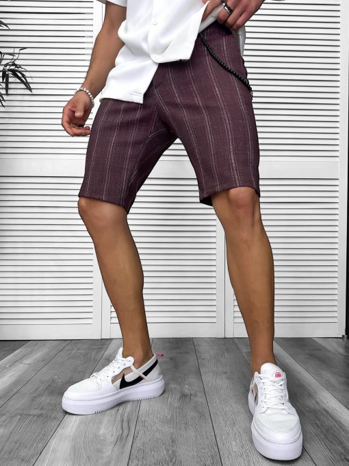 Pantaloni scurti casual  cu imprimeu 13158-Pantaloni > Pantaloni scurti