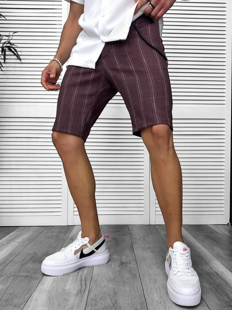 Pantaloni scurti casual  cu imprimeu 13158-Pantaloni > Pantaloni scurti