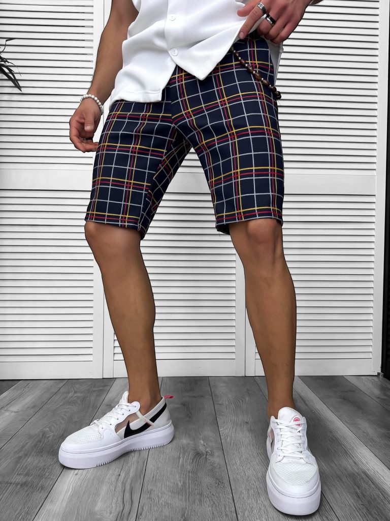 Pantaloni scurti casual  cu imprimeu  13161-Pantaloni > Pantaloni scurti