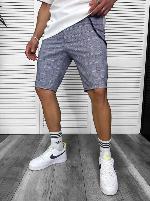 Pantaloni scurti casual in dungi 13182-Pantaloni > Pantaloni scurti