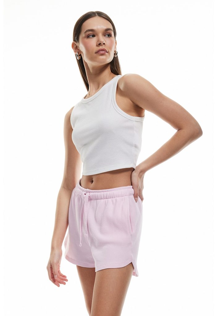 Pantaloni scurti cu buzunare laterale-FEMEI/IMBRACAMINTE/Pantaloni si colanti-IMBRACAMINTE/Pantaloni si colanti