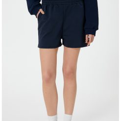 Pantaloni scurti cu detaliu contrastant-FEMEI/IMBRACAMINTE/Pantaloni si colanti-IMBRACAMINTE/Pantaloni si colanti