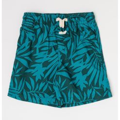 Pantaloni scurti cu model tropical si buzunare oblice-BAIETI/IMBRACAMINTE/Sorturi-IMBRACAMINTE/Sorturi