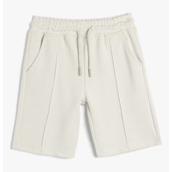 Pantaloni scurti cu snur si buzunare laterale-BAIETI/IMBRACAMINTE/Sorturi-IMBRACAMINTE/Sorturi