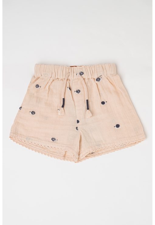 Pantaloni scurti cu snur si model-FETE/IMBRACAMINTE/Sorturi-IMBRACAMINTE/Sorturi