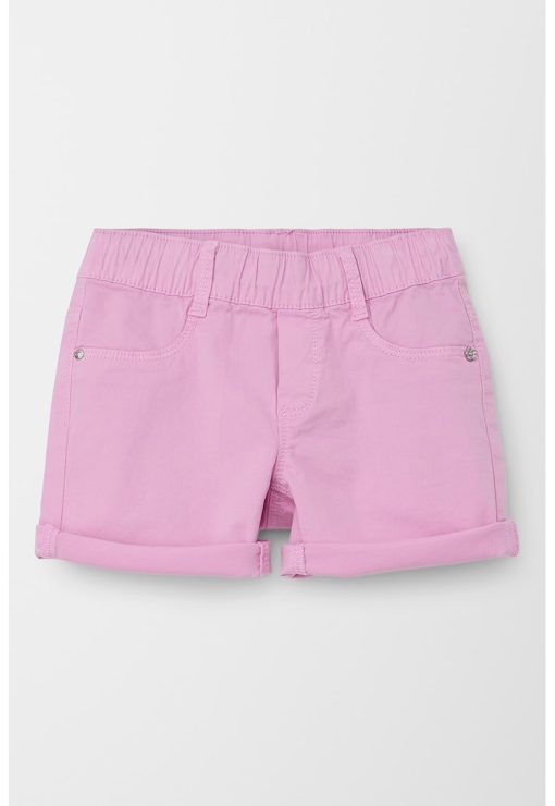 Pantaloni scurti cu talie elastica-FETE/IMBRACAMINTE/Sorturi-IMBRACAMINTE/Sorturi