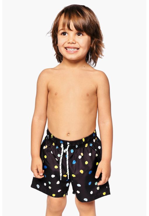 Pantaloni scurti de baie cu buline Bam Bam-BAIETI/IMBRACAMINTE/Costume de baie-IMBRACAMINTE/Costume de baie