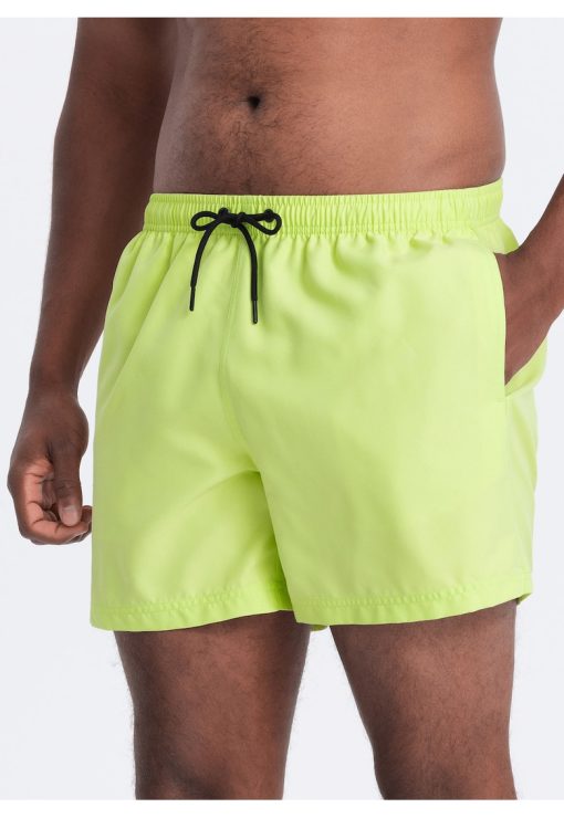 Pantaloni scurti de baie cu buzunare laterale-BARBATI/IMBRACAMINTE/Costume de baie-IMBRACAMINTE/Costume de baie