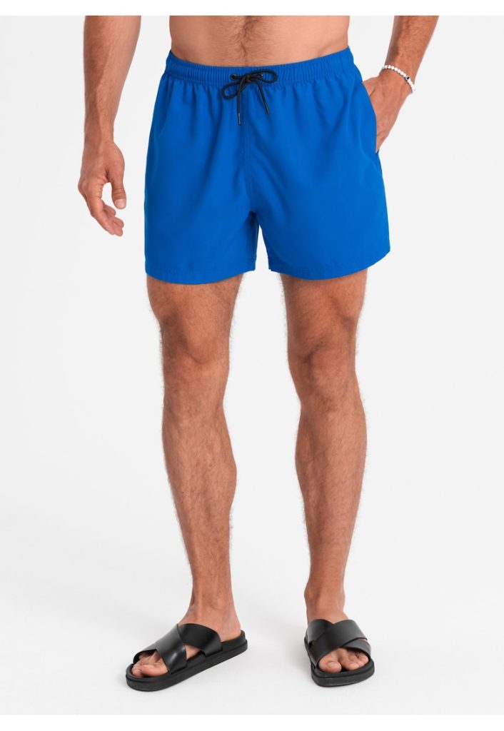 Pantaloni scurti de baie cu buzunare laterale-BARBATI/IMBRACAMINTE/Costume de baie-IMBRACAMINTE/Costume de baie