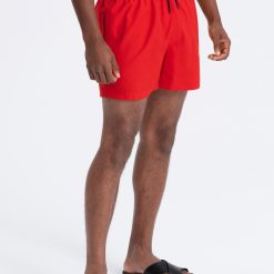 Pantaloni scurti de baie cu buzunare laterale-BARBATI/IMBRACAMINTE/Costume de baie-IMBRACAMINTE/Costume de baie