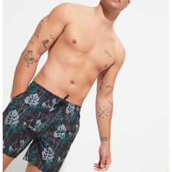 Pantaloni scurti de baie cu imprimeu-BARBATI/IMBRACAMINTE/Costume de baie-IMBRACAMINTE/Costume de baie