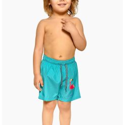 Pantaloni scurti de baie cu talie ajustabila-BAIETI/IMBRACAMINTE/Costume de baie-IMBRACAMINTE/Costume de baie