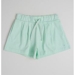Pantaloni scurti de bumbac cu snur-FETE/IMBRACAMINTE/Sorturi-IMBRACAMINTE/Sorturi