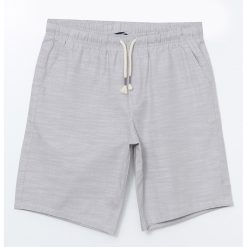 Pantaloni scurti de pijama cu model uni-BARBATI/IMBRACAMINTE/Pijamale si halate de baie-IMBRACAMINTE/Pijamale si halate de baie