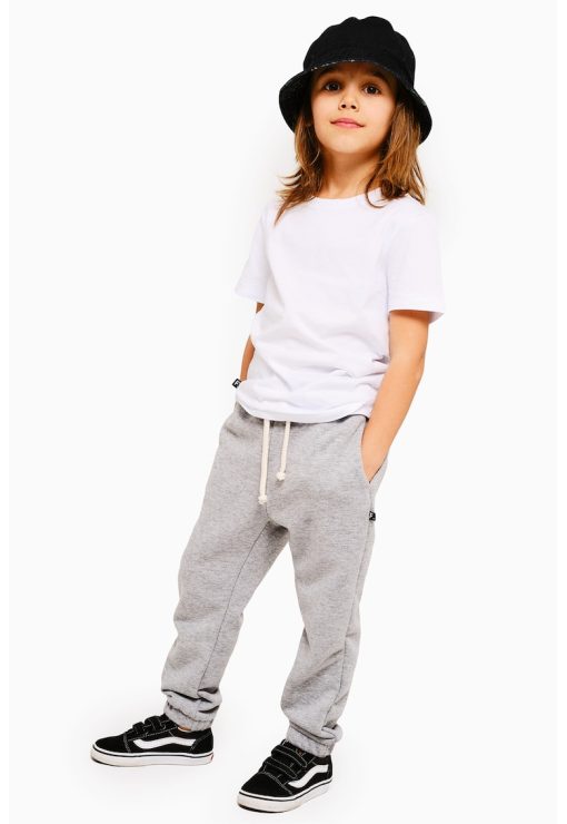 Pantaloni sport cu snur de ajustare si buzunare laterale-FETE/IMBRACAMINTE/Blugi-IMBRACAMINTE/Blugi