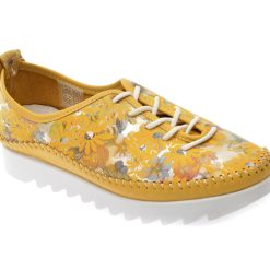 Pantofi FRANCESCA FIORE galbeni