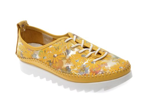 Pantofi FRANCESCA FIORE galbeni
