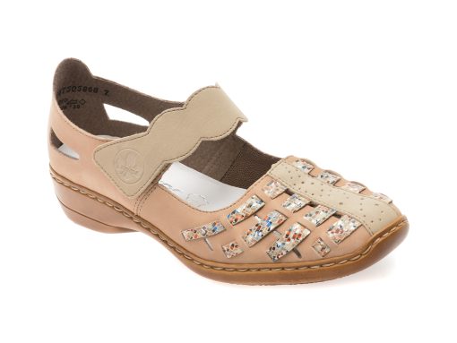 Pantofi RIEKER bej