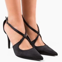 Pantofi cu toc Allow Negri 2