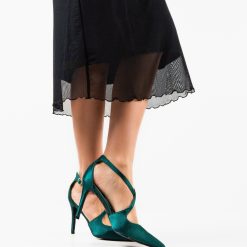 Pantofi cu toc Allow Verzi 5
