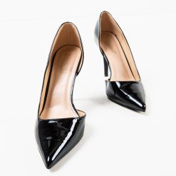 Pantofi cu toc Zayan Negri 3